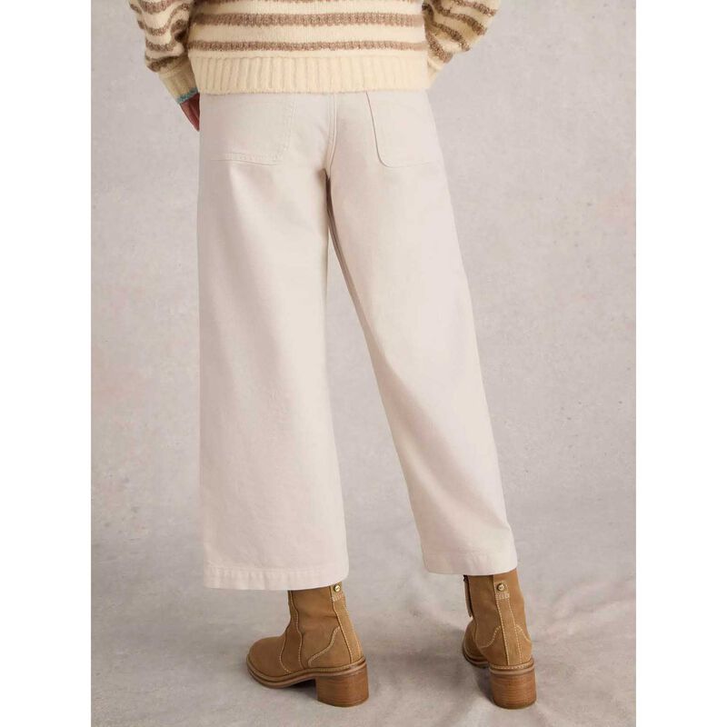White Stuff Tia Wide Leg Crop Jean image number 13